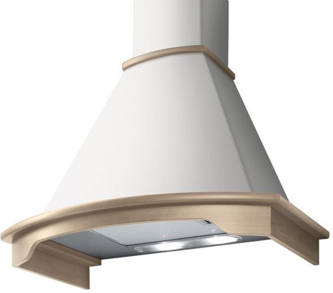 Каминная вытяжка Jetair Denver WH/A/90 T.Grezzo LED