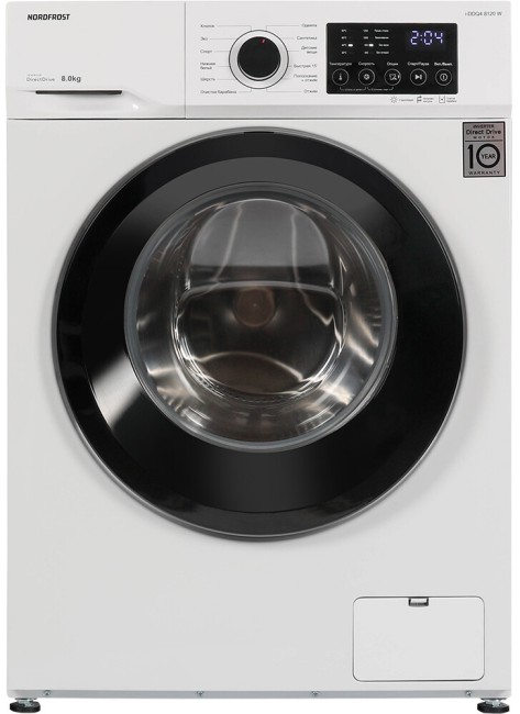 Стиральная машина Nordfrost i-DDQ4 8120 W Стиральная машина Nordfrost i-DDQ4 8120 W