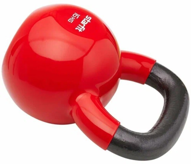 Гиря виниловая Starfit DB-401 16 кг. красный 4680459178176 Гиря виниловая Starfit DB-401 16 кг. красный 4680459178176