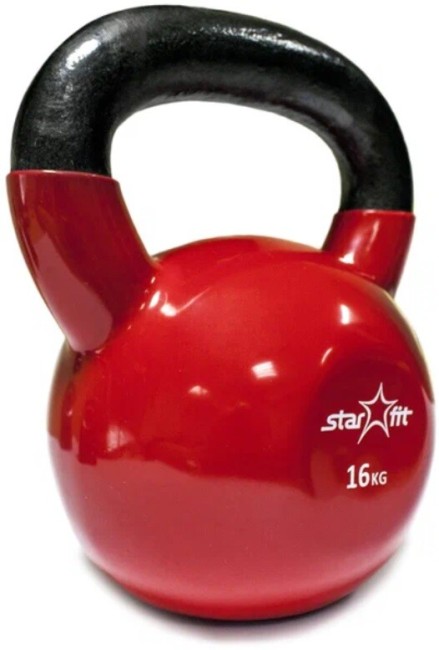Гиря виниловая Starfit DB-401 16 кг. красный 4680459178176 Гиря виниловая Starfit DB-401 16 кг. красный 4680459178176