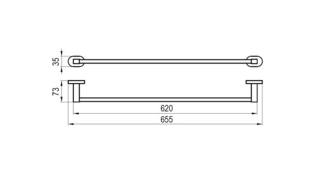 Полотенцедержатель Ravak CR 310.00 (X07P192)