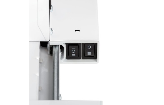 Встраиваемая вытяжка Kronasteel Kamilla slim 600 white (2 мотора)