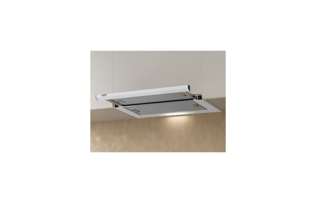 Встраиваемая вытяжка Kronasteel Kamilla slim 600 white (2 мотора)