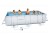 Чаша для прямоугольного каркасного бассейна Bestway Power Steel 56251ASS12