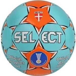 Мяч гандбольный Select Ultimate IHF, арт.843211-262, Senior (р.3), цвет: бирюзово-оранжево-черный