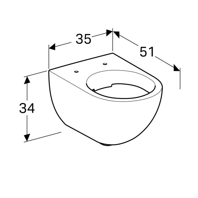 Унитаз подвесной Geberit 500.600.01.2