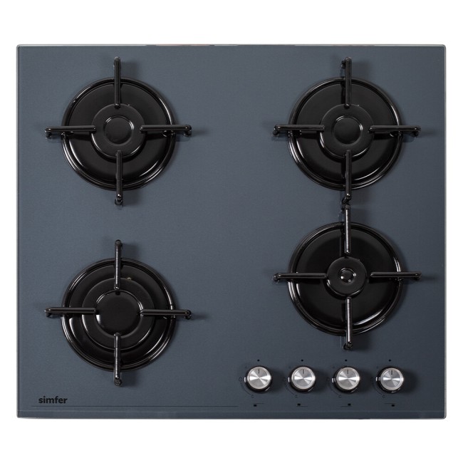 Встраиваемая газовая варочная панель Simfer H60N40G570