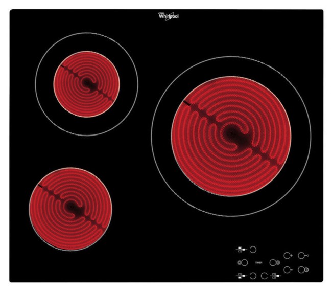 Встраиваемая электрическая варочная панель Whirlpool AKT 8030 NE