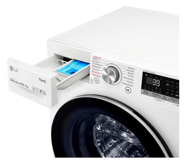 Стиральная машина с сушкой LG F4DV710S1E