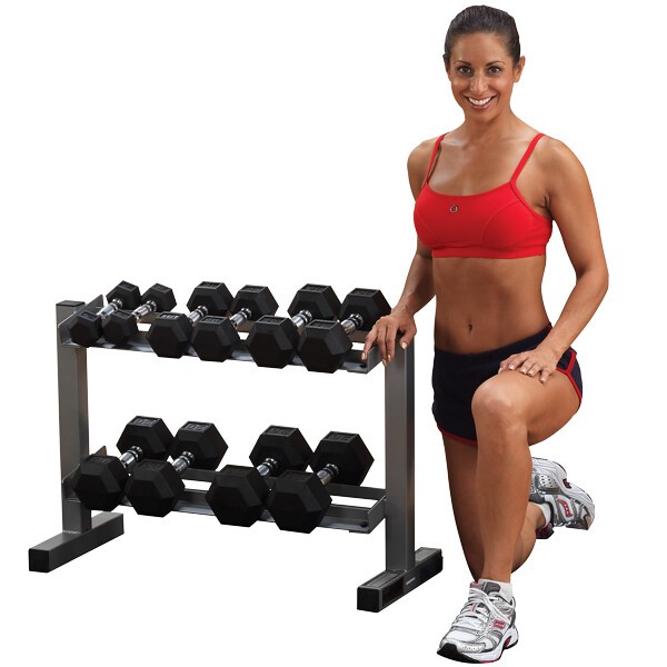 Стойка для гантелей Body Solid Powerline PDR282X Стойка для гантелей Body Solid Powerline PDR282X