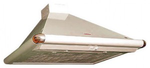 Каминная вытяжка Elikor Сатурн 50 ваниль/ваниль/золото