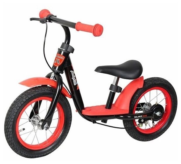 Беговел Moby Kids KidRun 12 красный/черный (641168) Беговел Moby Kids KidRun 12 красный/черный (641168)