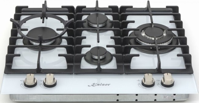 Встраиваемая газовая варочная панель Kaiser KCG 6390 W Turbo Romb Встраиваемая газовая варочная панель Kaiser KCG 6390 W Turbo Romb