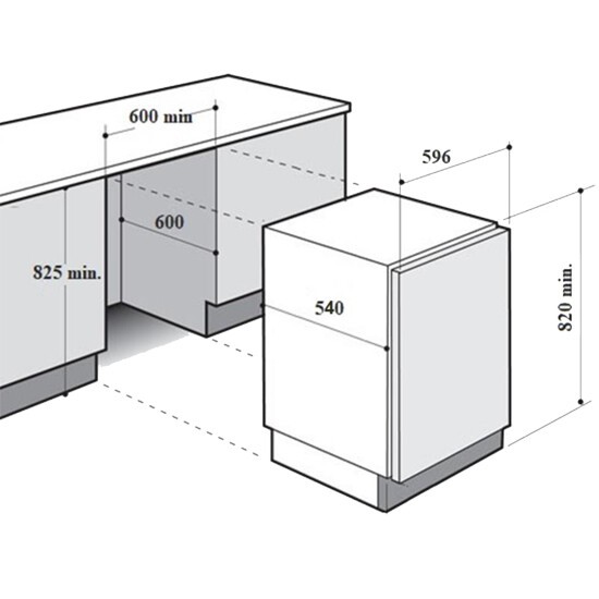 Встраиваемая стиральная машина Kuppersberg WM 1477