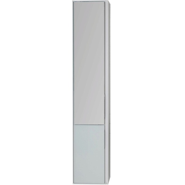 Пенал Aquanet Гласс 35 левый цв.белый (249946) Пенал Aquanet Гласс 35 левый цв.белый (249946)