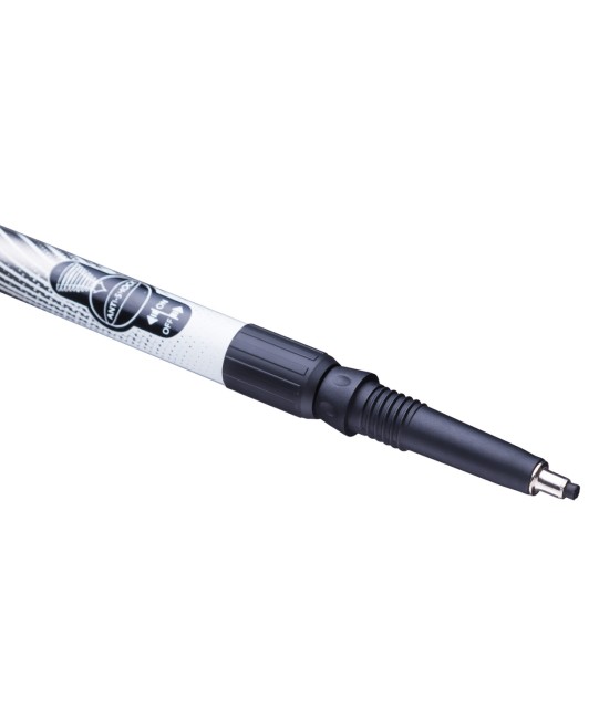 Палки для скандинавской ходьбы Berger Rainbow 77-135 серый/белый