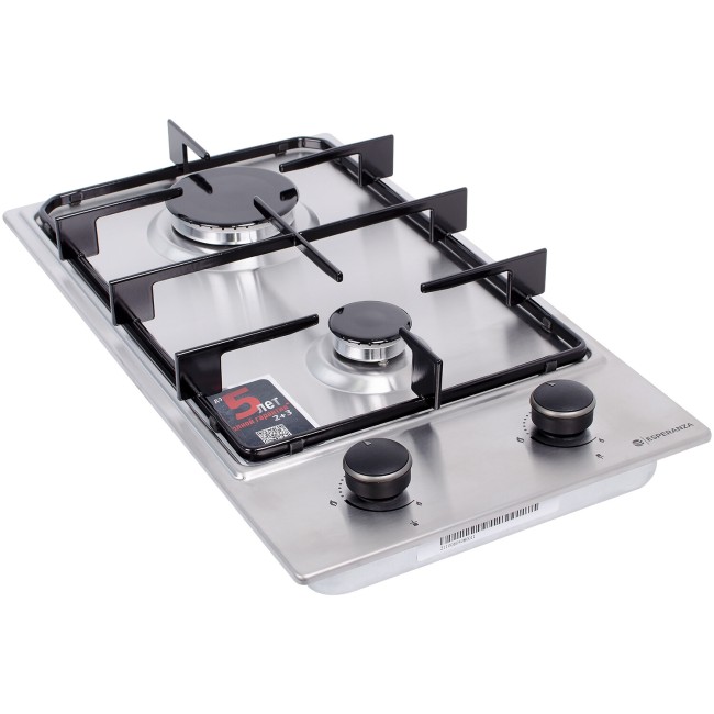 Встраиваемая газовая варочная панель Esperanza HG2S5 X