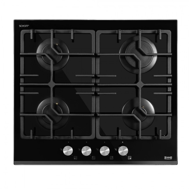 Встраиваемая газовая варочная поверхность ZorG H6020P211S black