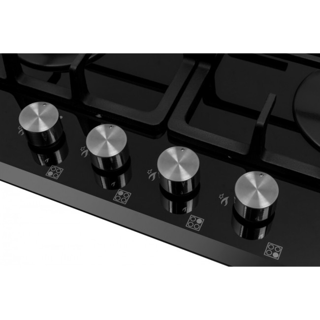 Встраиваемая газовая варочная поверхность ZorG H6020P211S black