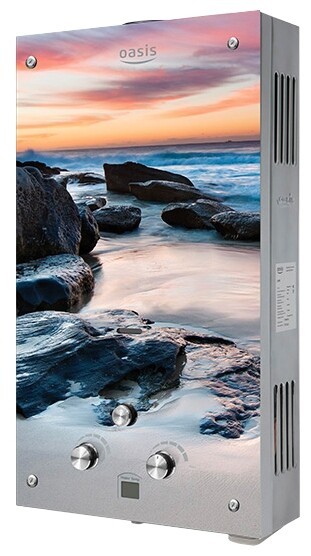 Газовый проточный водонагреватель Oasis Glass 20 MG Газовый проточный водонагреватель Oasis Glass 20 MG