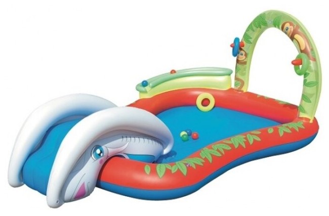 Игровой бассейн с брызгалкой и принадлежностями для игр BestWay 53051 BW