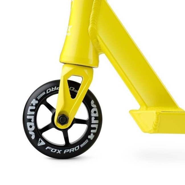 Самокат Fox Turbo Comb желтый