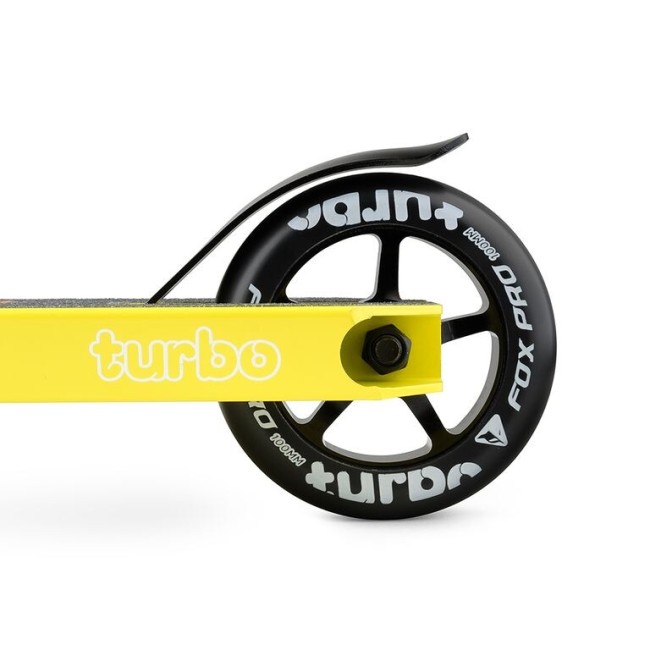 Самокат Fox Turbo Comb желтый