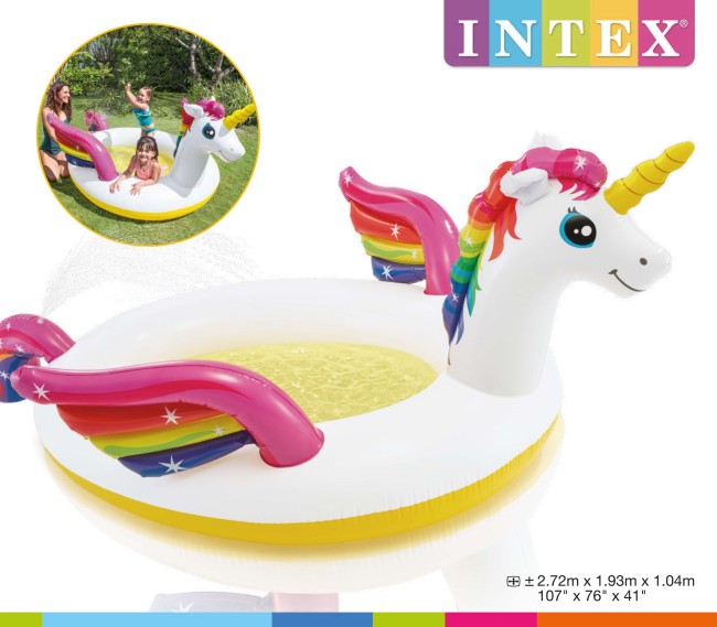 Надувной бассейн Intex Волшебный единорог 57441