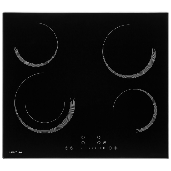 Встраиваемая электрическая варочная панель Kronasteel Orsa 60 BL/S