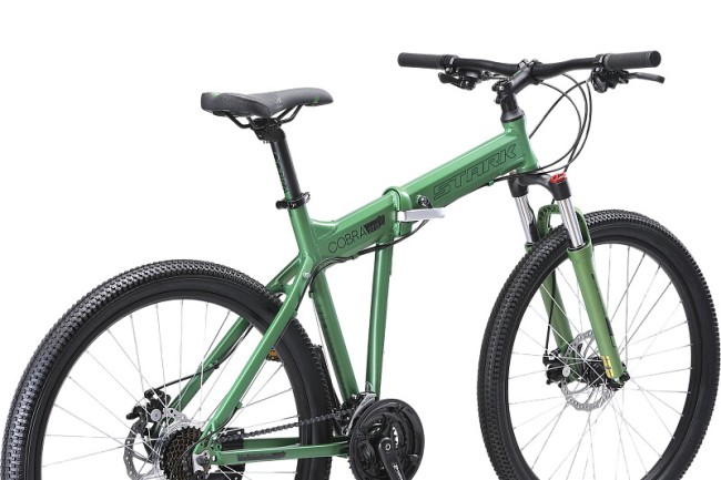 Велосипед Stark 2020 Cobra 27.2 D зелёный/чёрный 18 (H00 Велосипед Stark 2020 Cobra 27.2 D зелёный/чёрный 18 (H00