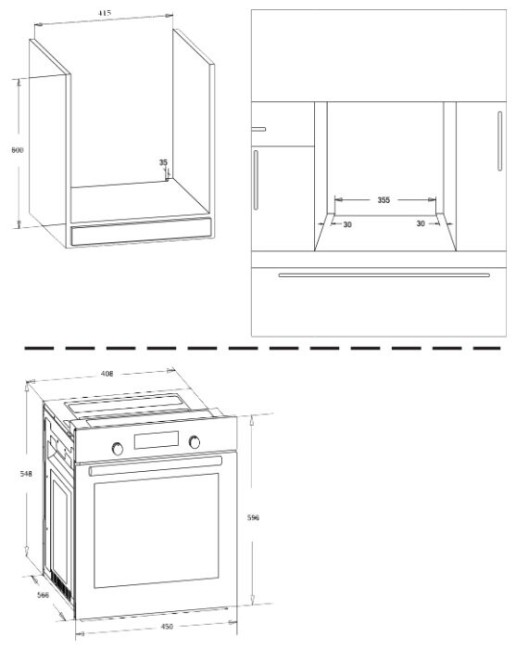 Встраиваемый электрический духовой шкаф Zigmund & Shtain EN 242.622 S
