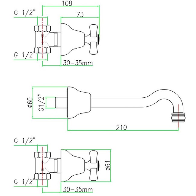 Встраиваемый смеситель для раковины Webert Armony AM750404017 Встраиваемый смеситель для раковины Webert Armony AM750404017
