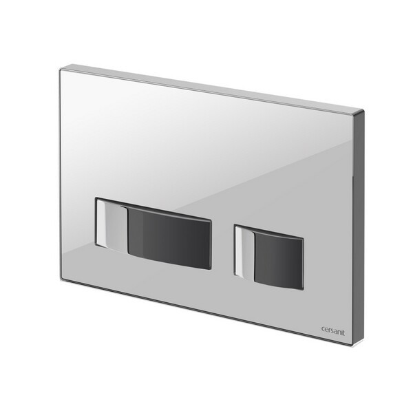 Клавиша смыва Cersanit MOVI (P-BU-MOV/Whg/Gl)