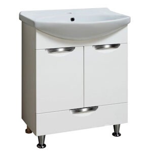 Тумба под раковину Runo Барселона 65 белый (ВнТ47RUNO)