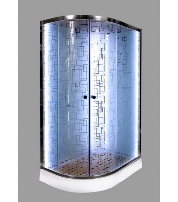 Душевая кабина Deto EM1511RNLED