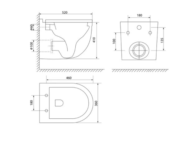 Унитаз подвесной Iddis Cloud CLORDSEi25