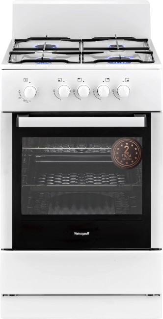 Газовая плита Weissgauff WGS G4G01 W Газовая плита Weissgauff WGS G4G01 W