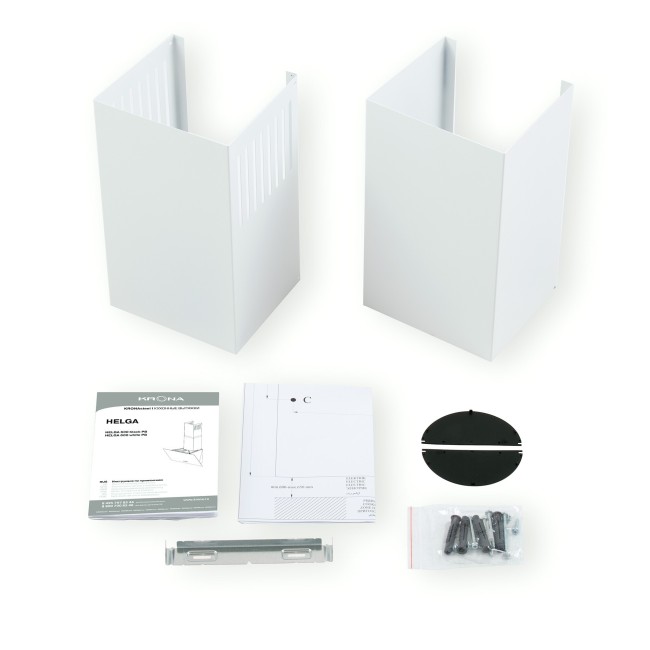 Каминная вытяжка Kronasteel HELGA 600 white PB