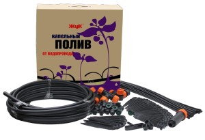 Набор капельного полива Жук на 30 растений от водопровода