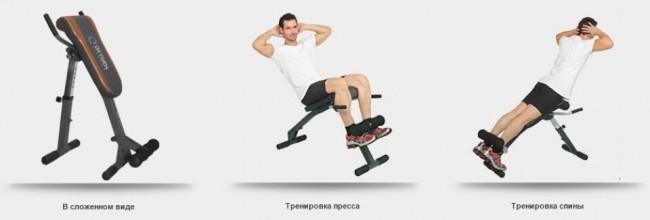 Гиперэкстензия Oxygen Fitness Hyper press board
