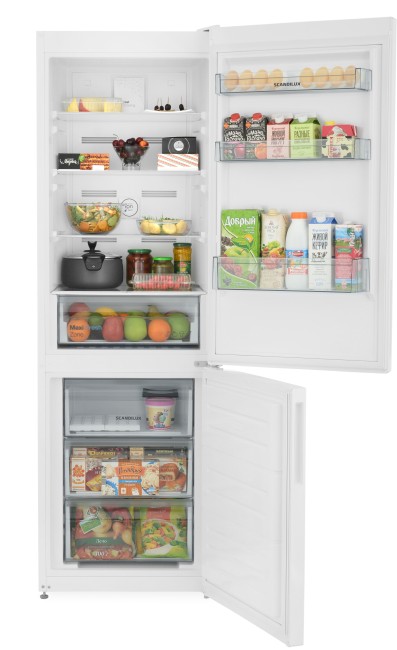 Холодильник Scandilux CNF341Y00 W
