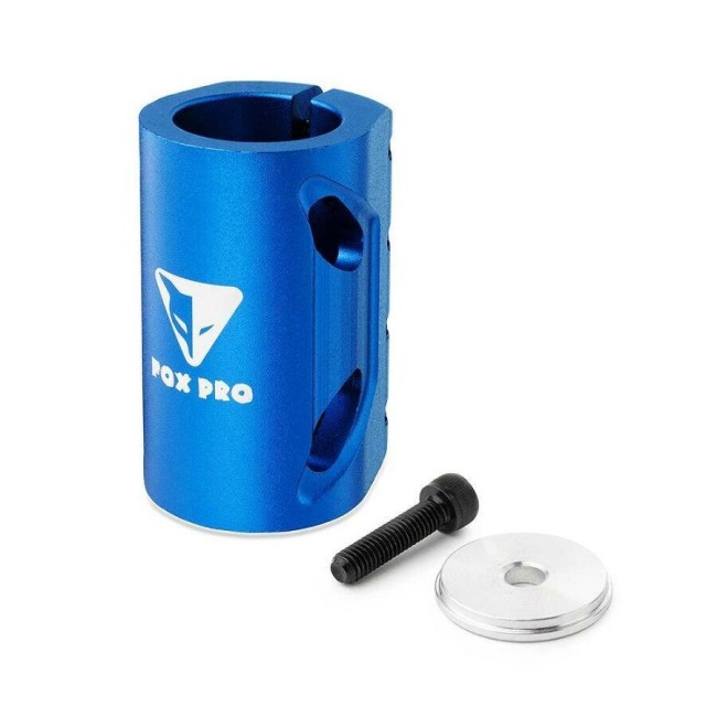 Хомут-О Fox SCS d 28.6 and 31.8, 4 bolts синий