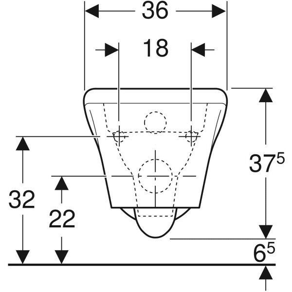 Унитаз подвесной Geberit myDay (201460600)