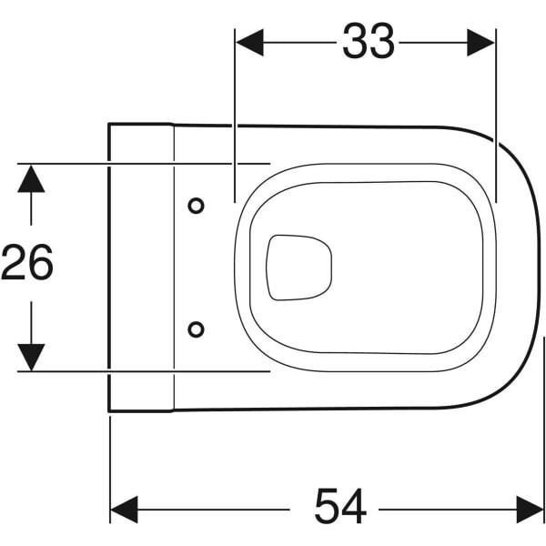 Унитаз подвесной Geberit myDay (201460600)