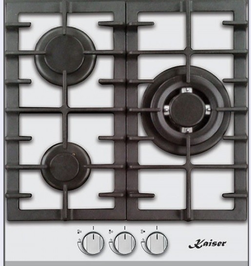 Встраиваемая газовая варочная панель Kaiser KCG 4380 W Turbo Встраиваемая газовая варочная панель Kaiser KCG 4380 W Turbo