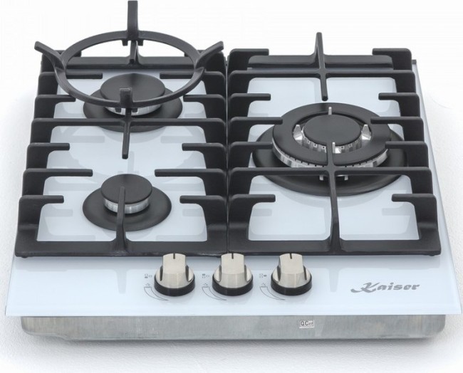 Встраиваемая газовая варочная панель Kaiser KCG 4380 W Turbo Встраиваемая газовая варочная панель Kaiser KCG 4380 W Turbo