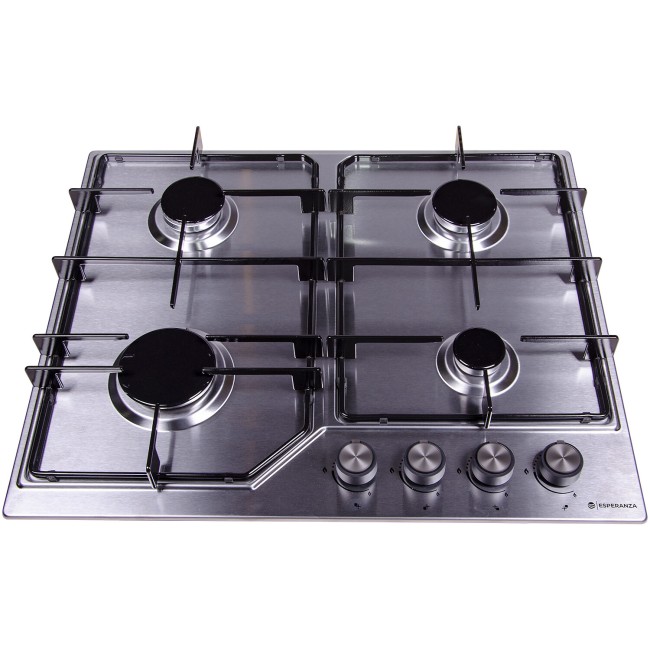 Встраиваемая газовая варочная панель Esperanza HG4S1 X