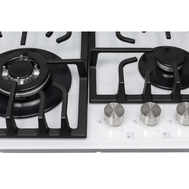 Встраиваемая газовая варочная поверхность ZorG H6020P211S white