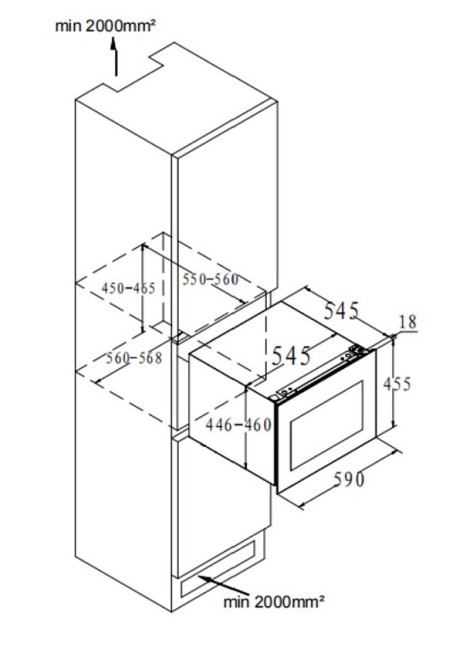 Встраиваемый винный шкаф Korting KFW 501 SL GXN Встраиваемый винный шкаф Korting KFW 501 SL GXN