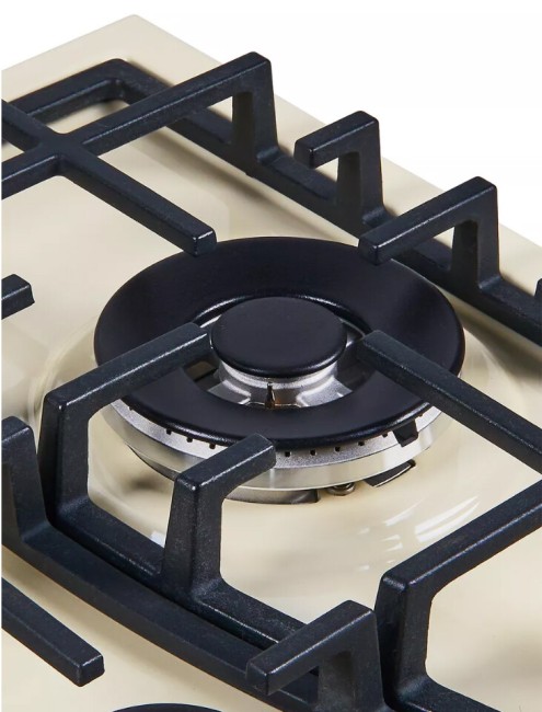 Встраиваемая газовая варочная панель Ideal 35227N молочный